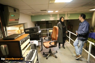 بازدید مریم کاظمی از سالن های جشنواره