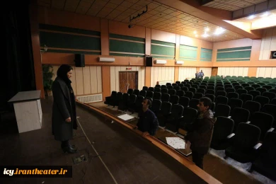بازدید مریم کاظمی از سالن های جشنواره