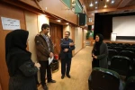 بازدید مریم کاظمی از سالن های جشنواره