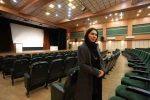 بازدید مریم کاظمی از سالن های جشنواره