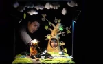 نمایش بحران کم آبی در