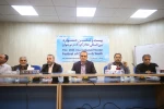 جلسه ی دیدار مدیرکل مرکز هنرهای نمایشی ، دبیر جشنواره و عوامل جشنواره ی بیست و ششم با هنرمندان همدان