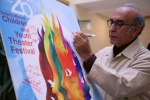 پوستر جشنواره تئاتر کودک ونوجوان به طور رسمی در تهران رونمایی شد
