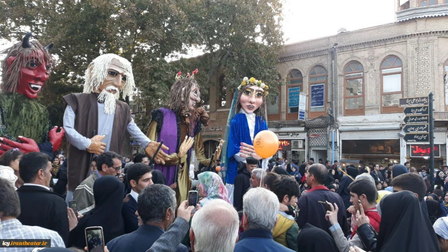 مراسم افتتاحیه بیست و ششمین جشنواره بین المللی تئاتر کودک و نوجوان همدان