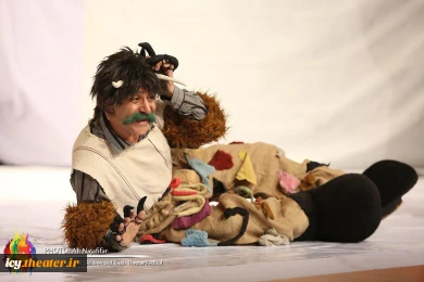 #گزارش_تصویری
اجرای نمایش"نمکی و دیو الکی" از همدان به کارگردانی سعید باغبانی    

