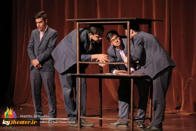 #گزارش_تصویری
اجرای نمایش"خندنده" از یزد به کارگردانی مجتبی لاله زاری    

