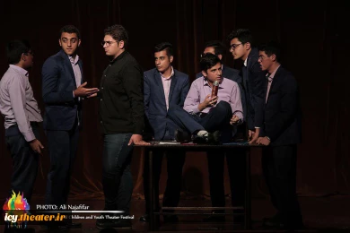 #گزارش_تصویری
اجرای نمایش"خندنده" از یزد به کارگردانی مجتبی لاله زاری    

