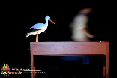 #گزارش_تصویری
اجرای نمایش "کروکودیل" از کشور ایتالیا به کارگردانی دانیل گل

