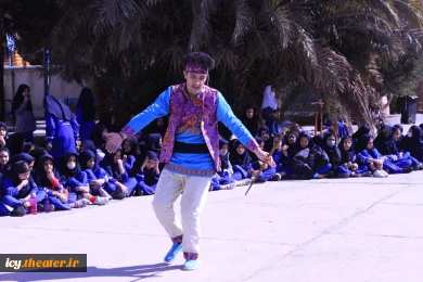 نقل رستم و اکران دیو - نقال: یاسر پوردشتی - عکس: اختر تاجیک