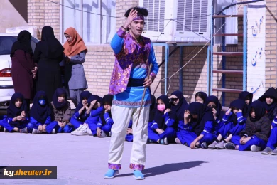 نقل رستم و اکران دیو - نقال: یاسر پوردشتی - عکس: اختر تاجیک
