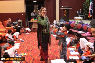 کارگاه کودک نمایش جادوی زندگی - بهارک بابک - عکس: اختر تاجیک