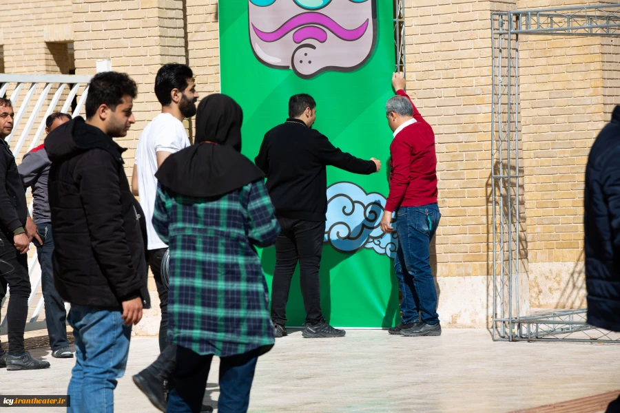 آماده سازی افتتاحیه جشنواره - فرهنگسرای خاتمی - عکاس: ریحانه خواجه منصوری نیا