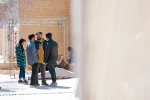 آماده سازی فضای شهری برای برگزاری افتتاحیه جشنواره - عکس: سجاد جعفری