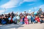 نمایش «آسمان غزه»- پارک آزادی اردکان-عکس: سبحان جعفری