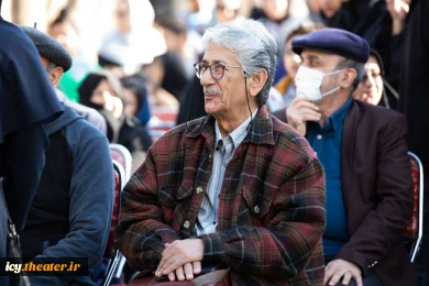 هنرمندان در افتتاحیه جشنواره تئاتر کودک و نوجوان در اردکان- عکس: ریحانه خواجه منصوری