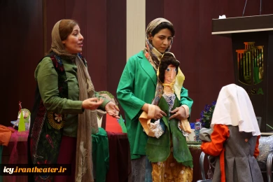 کارگاه نمایش جادوی زندگی در مرکز تحقیقات سالمندان- عکس: عرفان دهقان