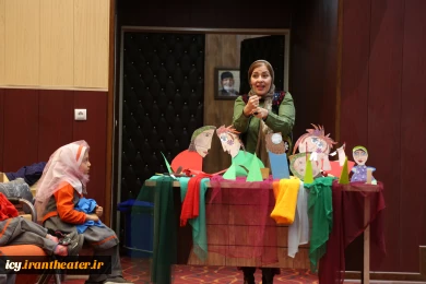 کارگاه نمایش جادوی زندگی در مرکز تحقیقات سالمندان- عکس: عرفان دهقان