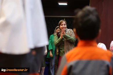 کارگاه نمایش جادوی زندگی در مرکز تحقیقات سالمندان- عکس: عرفان دهقان