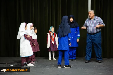 کارگاه آموزشی مجتبی کاظمی- تالار خورشید میبد- عکس: ریحانه خواجه منصوری