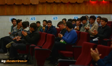 کارگاه آشنایی تئاتر در زندگی- عکس: یاسین مهدیزاده