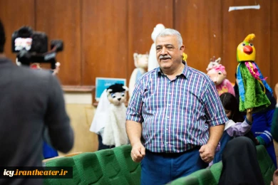 کارگاه آموزشی مجتبی کاظمی-  تالار خورشید میبد- عکس: ریحانه خواجه منصوری