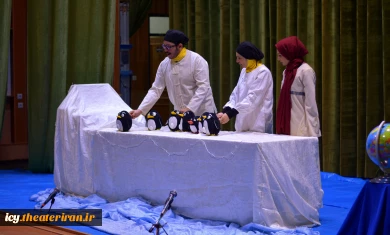 کارگاه نمایش با تئاتر آبی - عکس: یاسین مهدیزاده