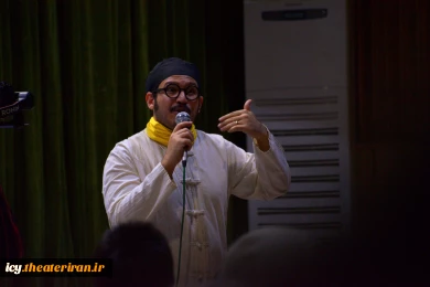 کارگاه نمایش با تئاتر آبی - عکس: یاسین مهدیزاده
