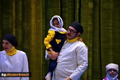 کارگاه نمایش با تئاتر آبی - عکس: یاسین مهدیزاده