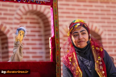 نمایش «نمایش مبارک و مرغ تخم طلا» - پارک میدانگاه باغ ملی - عکس: ابوالفضل شایق