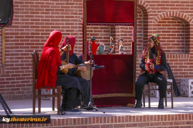 نمایش «نمایش مبارک و مرغ تخم طلا» - پارک میدانگاه باغ ملی - عکس: ابوالفضل شایق