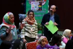 کارگاه ساخت ماسک توسط هنرمندانی از اسپانیا و ایتالیا - عکس: عرفان دهقان