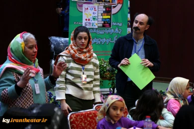 کارگاه ساخت ماسک توسط هنرمندانی از اسپانیا و ایتالیا - عکس: عرفان دهقان