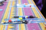 کارگاه ساخت ماسک توسط هنرمندانی از اسپانیا و ایتالیا - عکس: عرفان دهقان