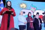 اختتامیه بیست و هشتمین جشنواره تئاتر کودک و نوجوان اردکان -عکس: اختر تاجیک