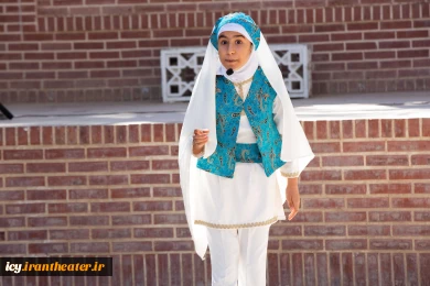 نقل مبارزه رستم و برزو - عکس: ریحانه خواجه منصوری