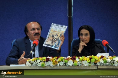 گزارش تصویری از نشست رسانه ای بیست و پنجمین جشنواره بین المللی تئاتر کودک و نوجوان همدان
عکس ها از گاتا ضیاتبری - هنرآنلاین