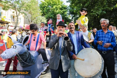گزارش تصویری از افتتاحیه بیست و هفتمین جشنواره بین المللی تئاتر کودک و نوجوان همدان
عکس ها از  محمد امین نجفی - باشگاه خبرنگاران جوان