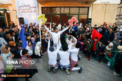 گزارش تصویری از اجرای نمایش های بیست و چهارمین جشنواره بین المللی تئاتر کودک و نوجوان همدان
عکس ها از پوریا پاکیزه - خبرگزاری ایسنا / سری اول