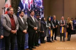 گزارش تصویری از مراسم تجلیل از هنرمندان پیشکسوت ، اعضای هیات داوران و گروه های خارجی شرکت کننده در بیست و نهمین جشنواره بین المللی تئاتر کودک و نوجوان همدان - 1403/08/15 - سالن اجتماعات هتل کتیبه/ عکس از سعید عابدینی